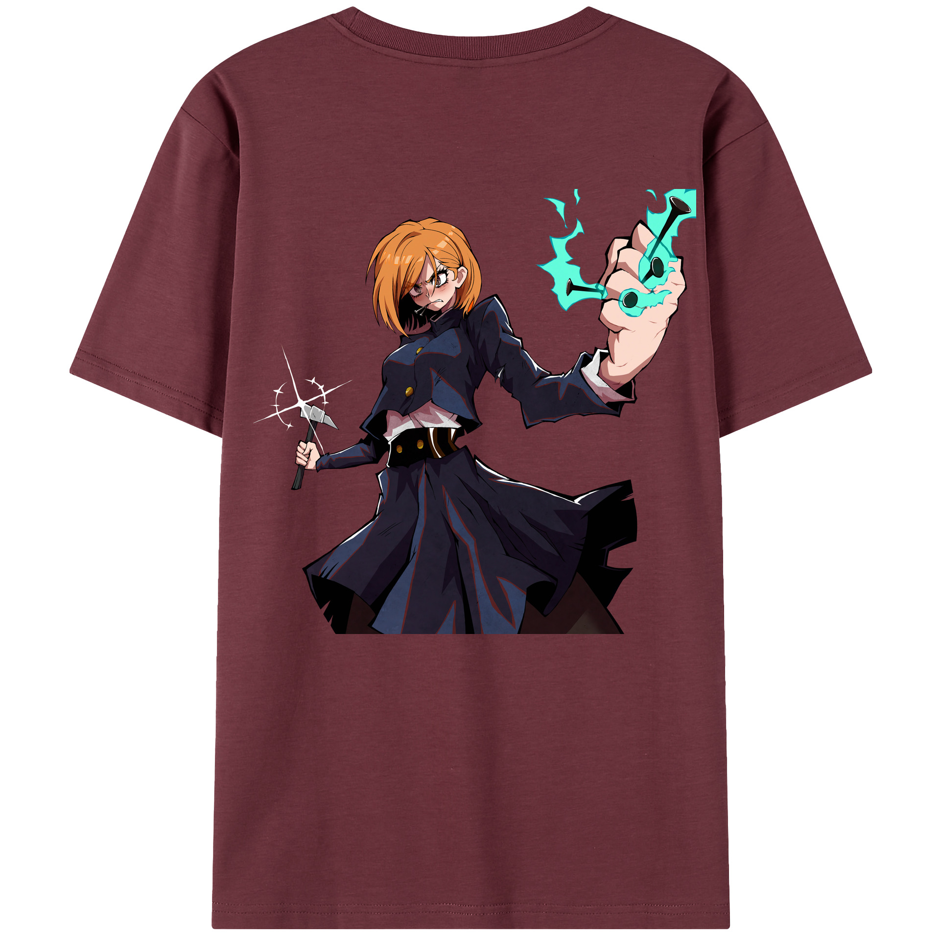（画像用） 呪術廻戦 Jujutsu Kaisen 綿100％半袖Tシャツ（背面プリント）